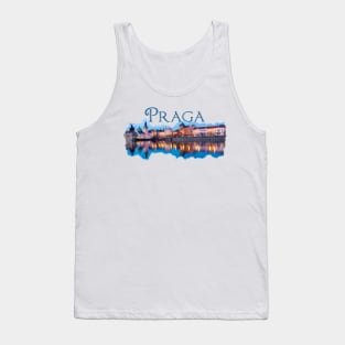 Praga: Evening Skyline Tank Top